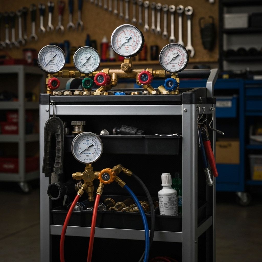 Professional car air conditioning repair and refrigerant recharge service in South Florida